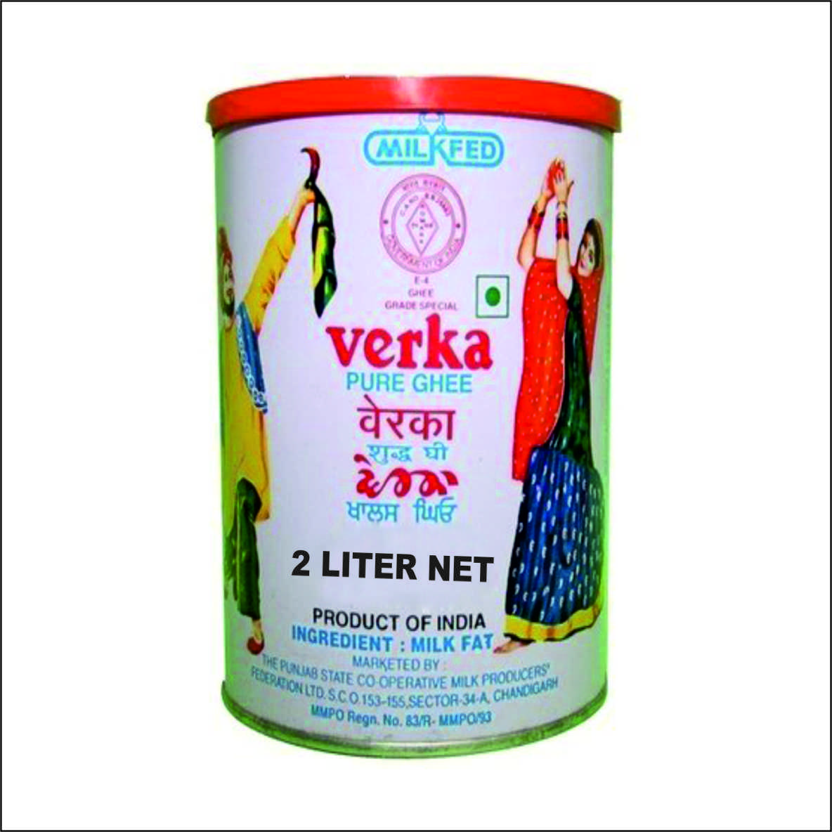 Verka Desi Ghee 2 L Rs.29.49 Buy online at best price Krishna Spices.